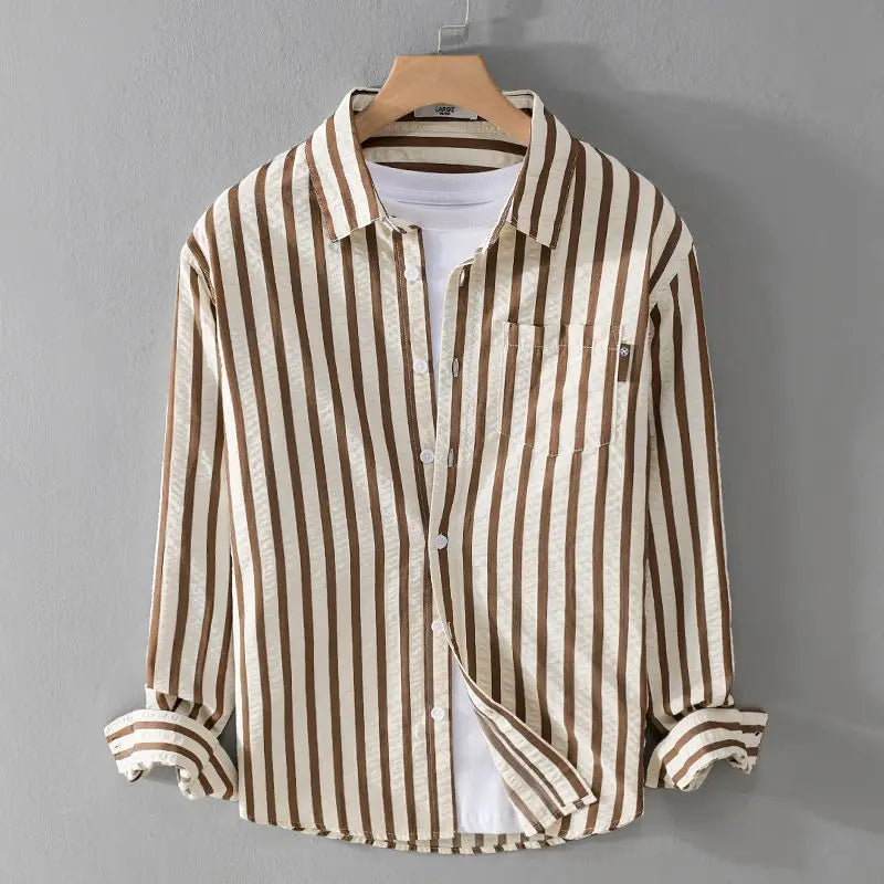 Iraia® | Casual Striped Shirt