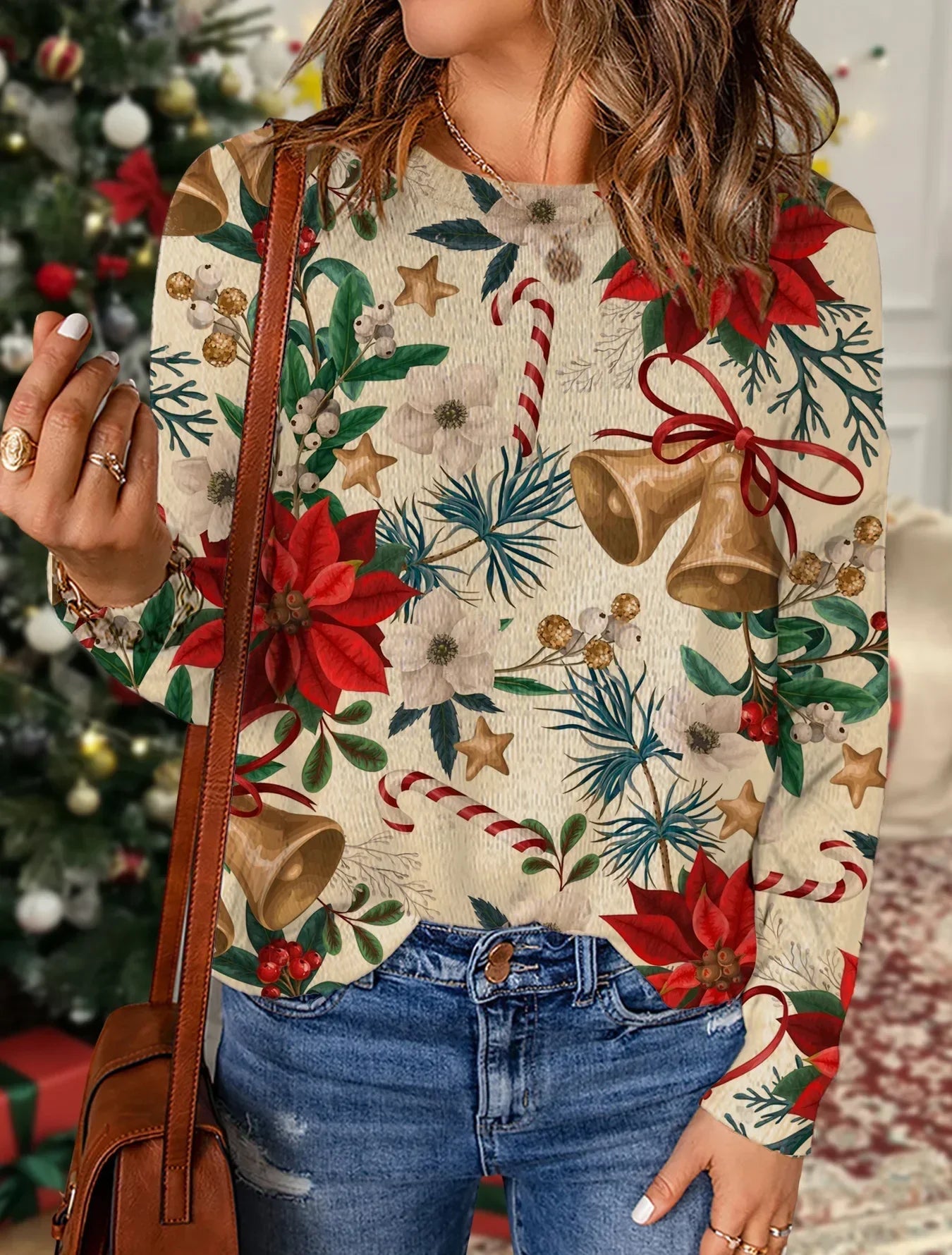 Madelief | Crew neck Christmas sweater