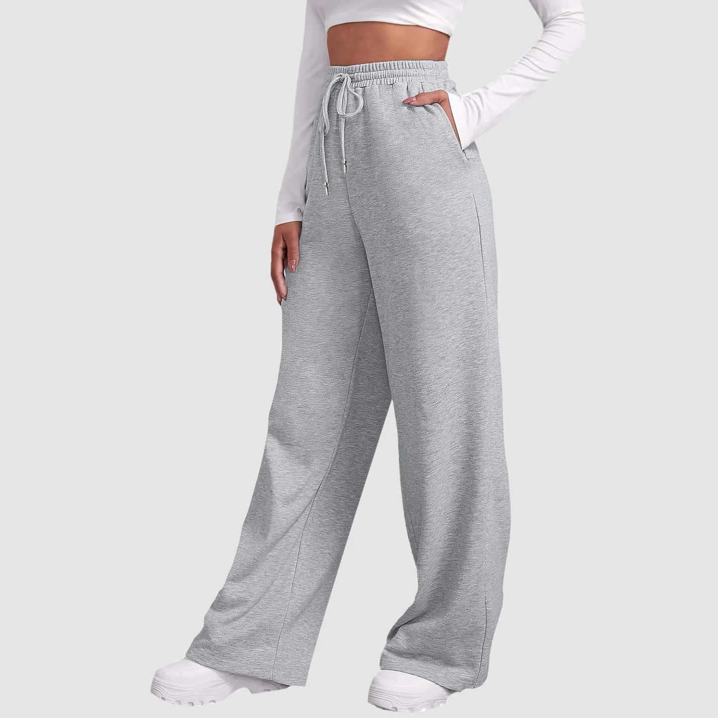 Violeta® | Casual Wide Leg Jogging Pants