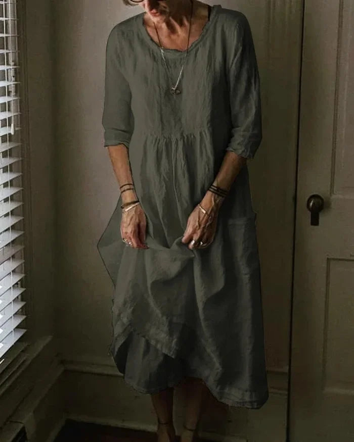 Eugenia® | Oversized Women'S Linen And Cotton Dress