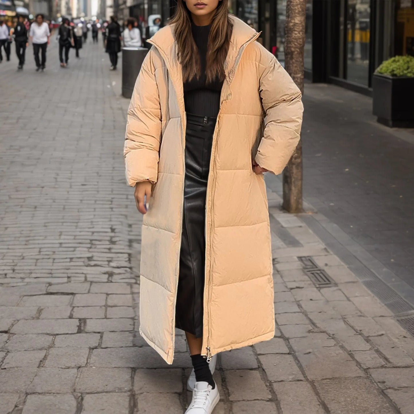 Isabel | Long and modern jacket for cold days
