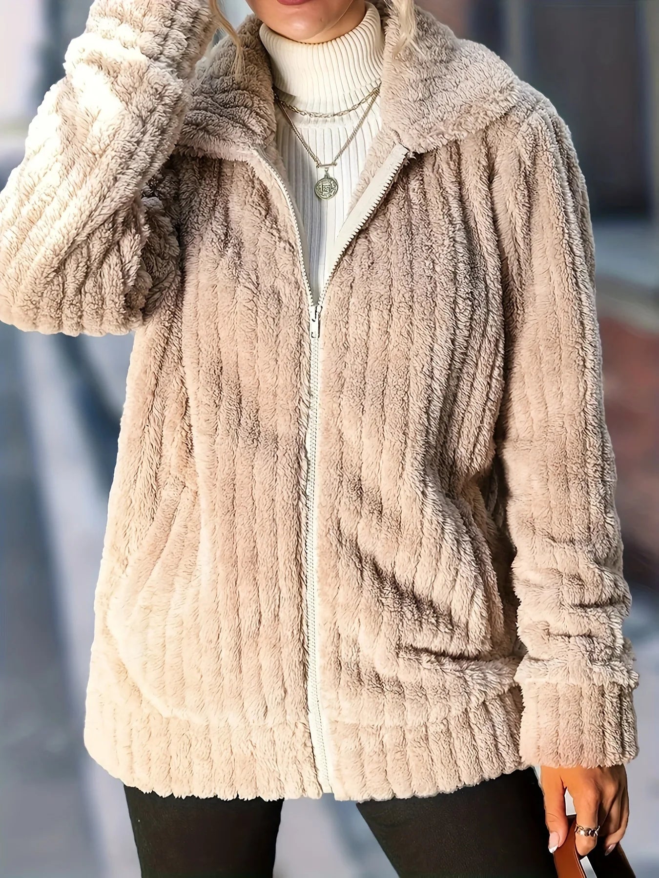 Xaviera | Vest-jacket with comfortable closure