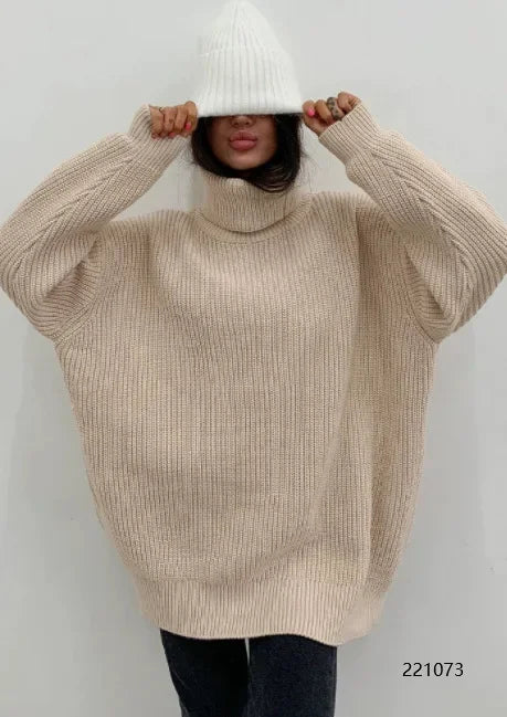 Thalia | Warm knitted sweater for women for autumn and winter