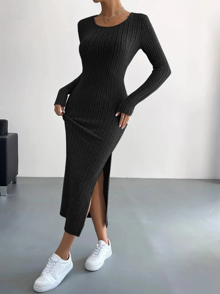 Mercedes® | Women's long-sleeved knitted dress