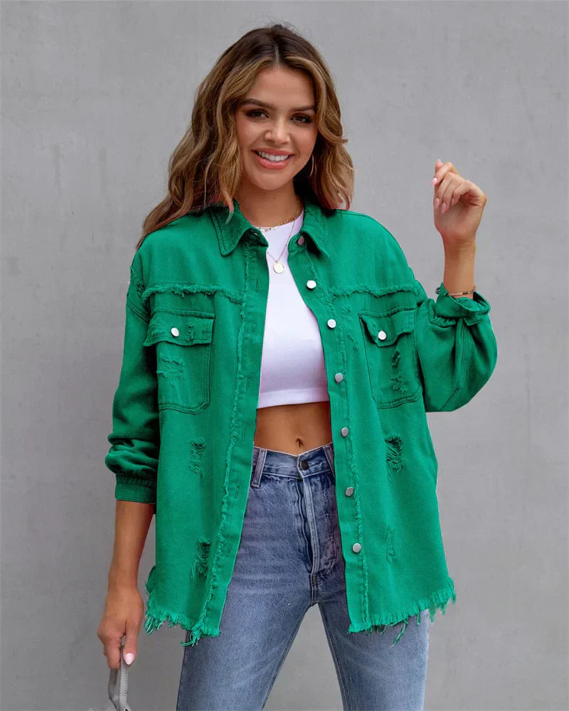 Olga | Fashionable and effortless jumpsuit jacket