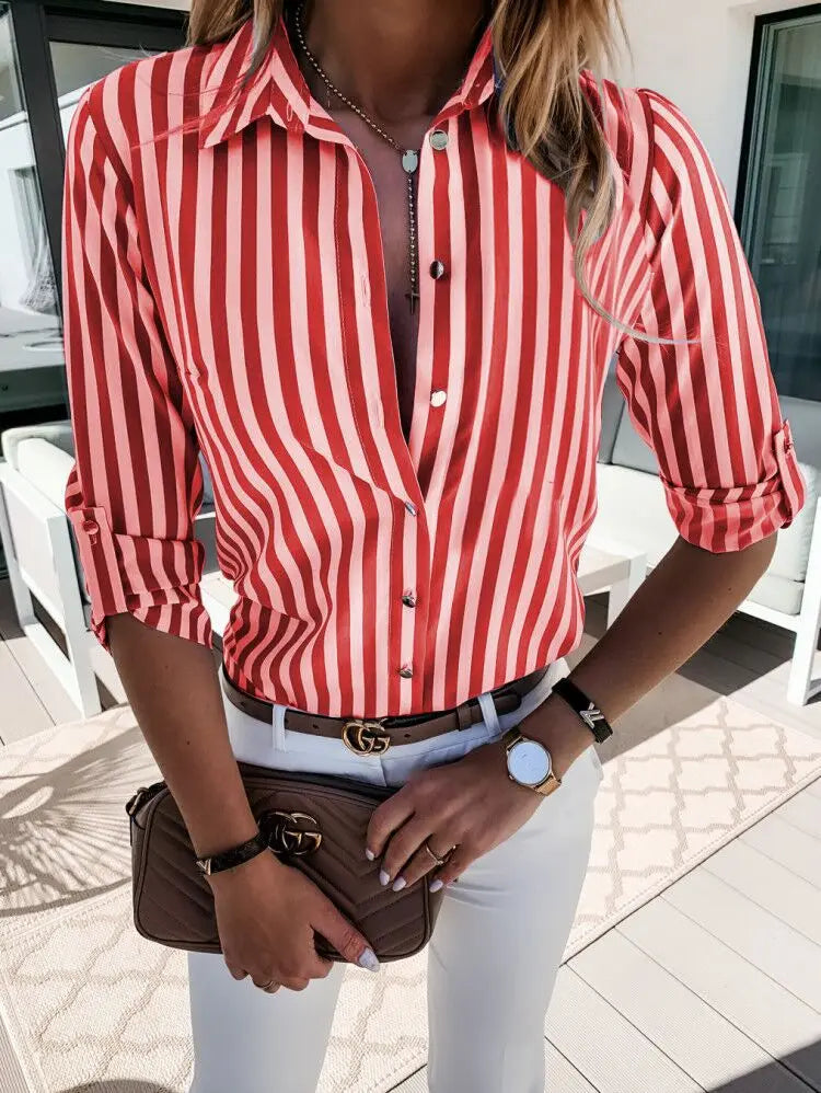 Hilda® | Striped Blouse