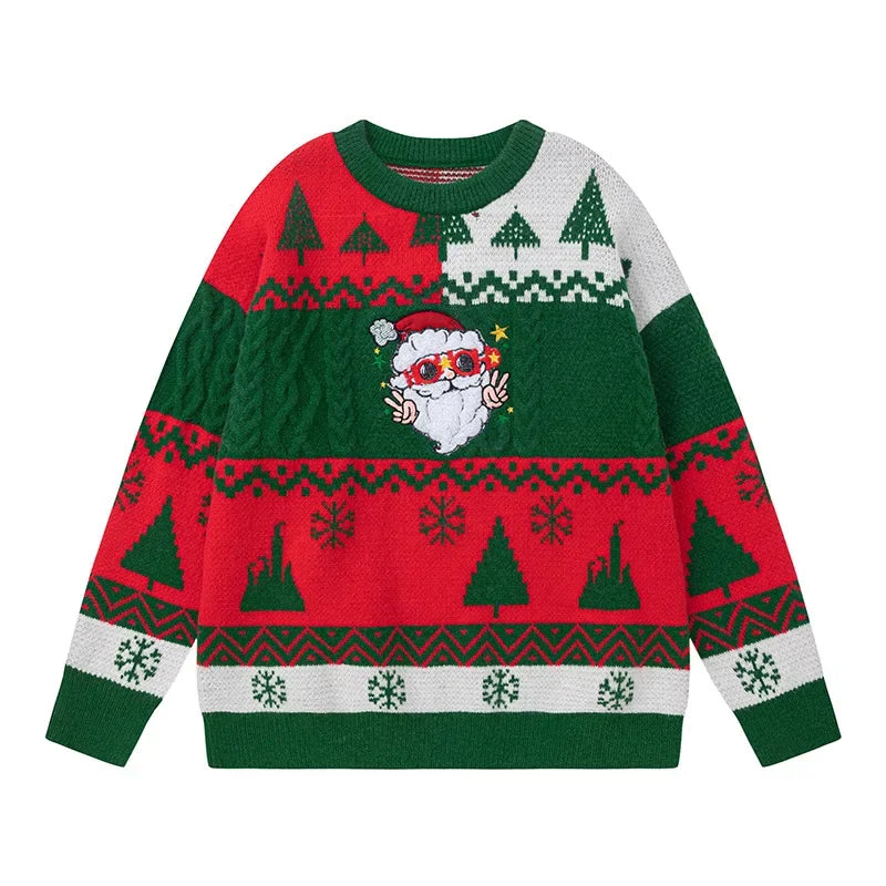 Lucía® | Couple's knitted crew neck sweater