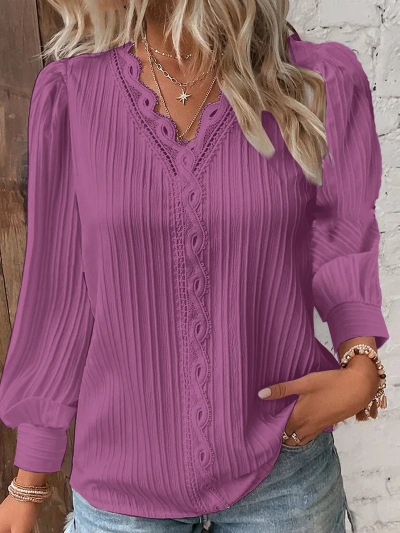 María José® | Elegante Texturbluse