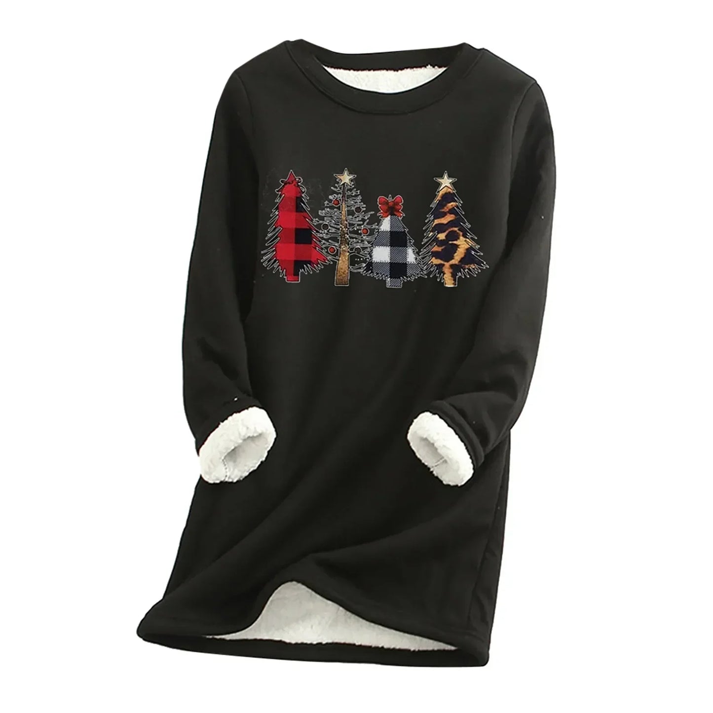 Liana | Fleece sweatshirt for Christmas