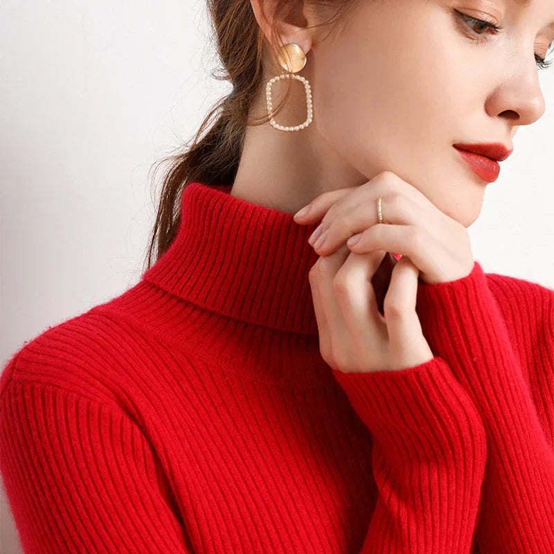 Irati | Turtleneck sweater for women