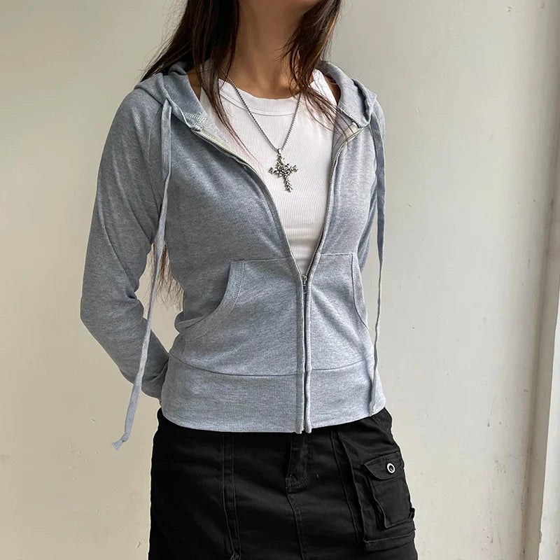 Nora | Casual zip up sweatshirt for women