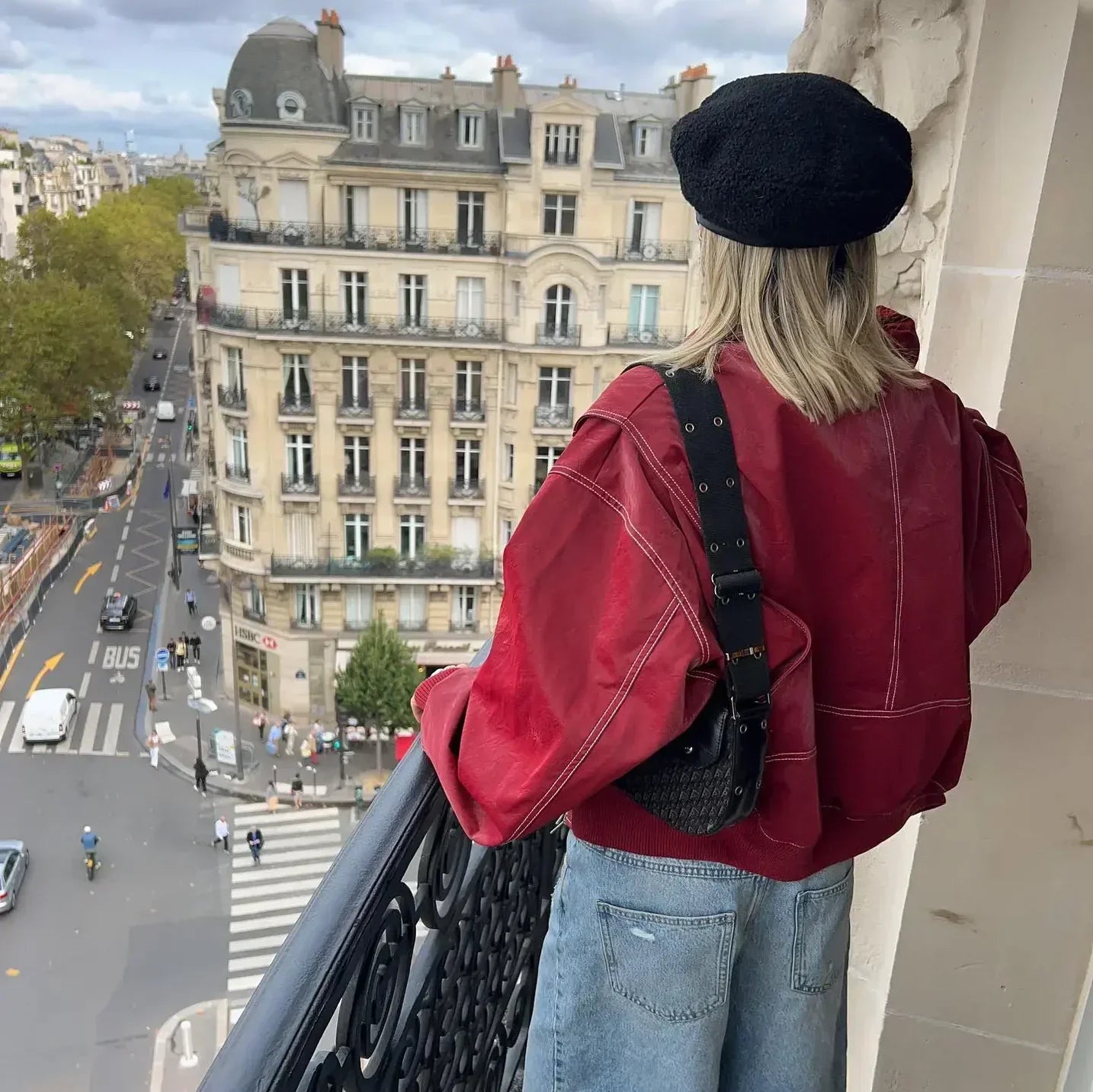 Josefina® | oversized leather jacket