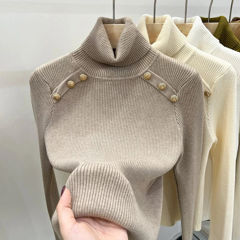 Renata | Turtleneck sweater from Arvini for autumn and winter