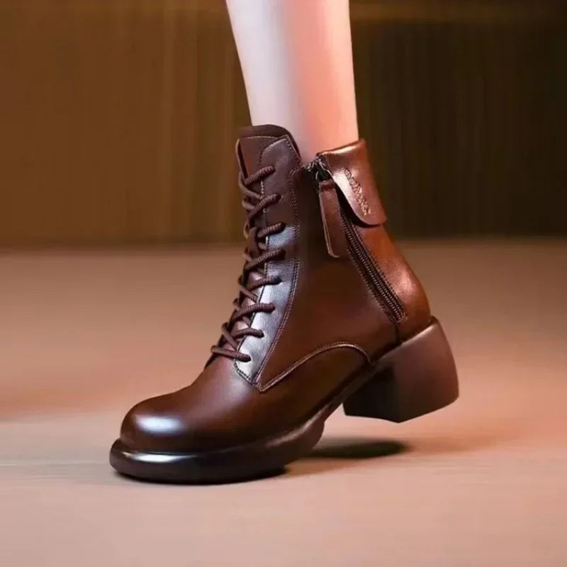 Vittoria | Luxurious women's boots with side zip