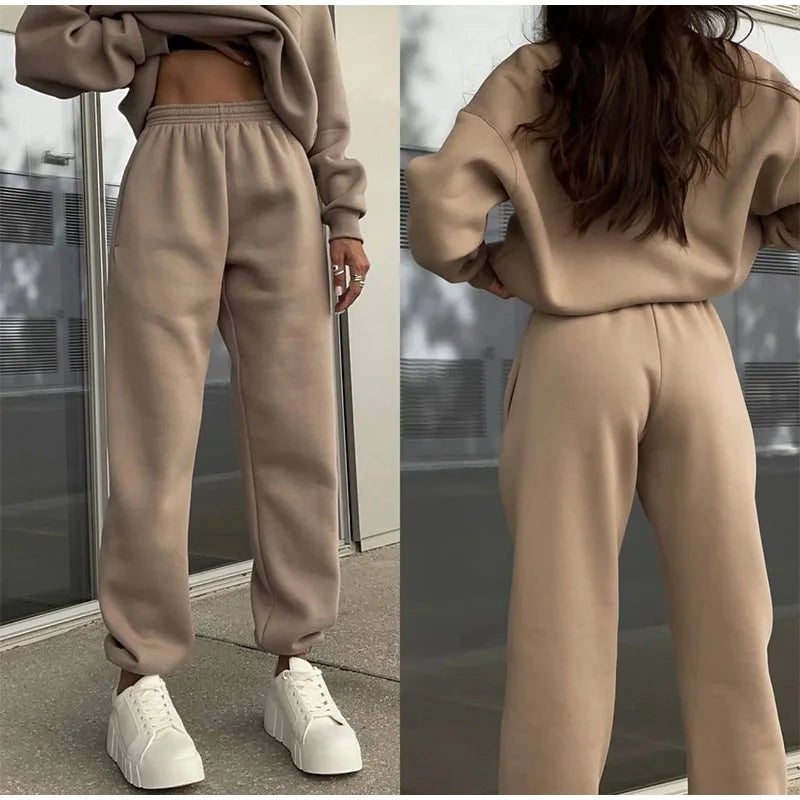 Jennifer® | Conjunto Casual Solid Sweater