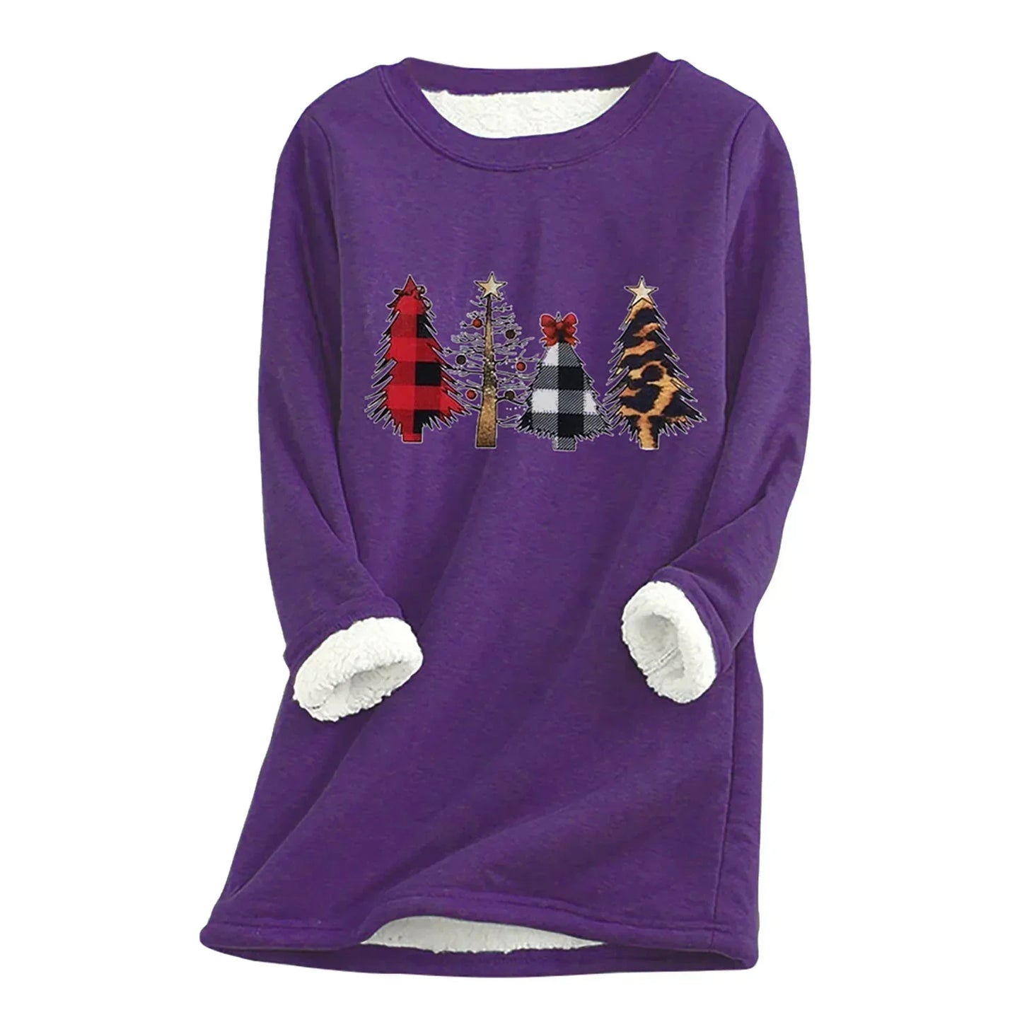 Liana | Fleece sweatshirt for Christmas