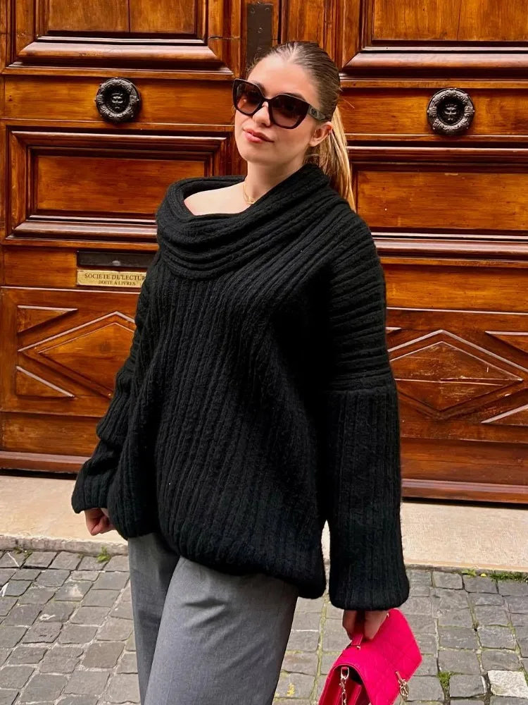 Salma | Sexy oversized sweater for women