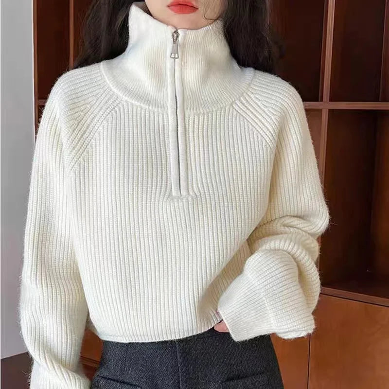 Monique | Turtleneck sweater for women