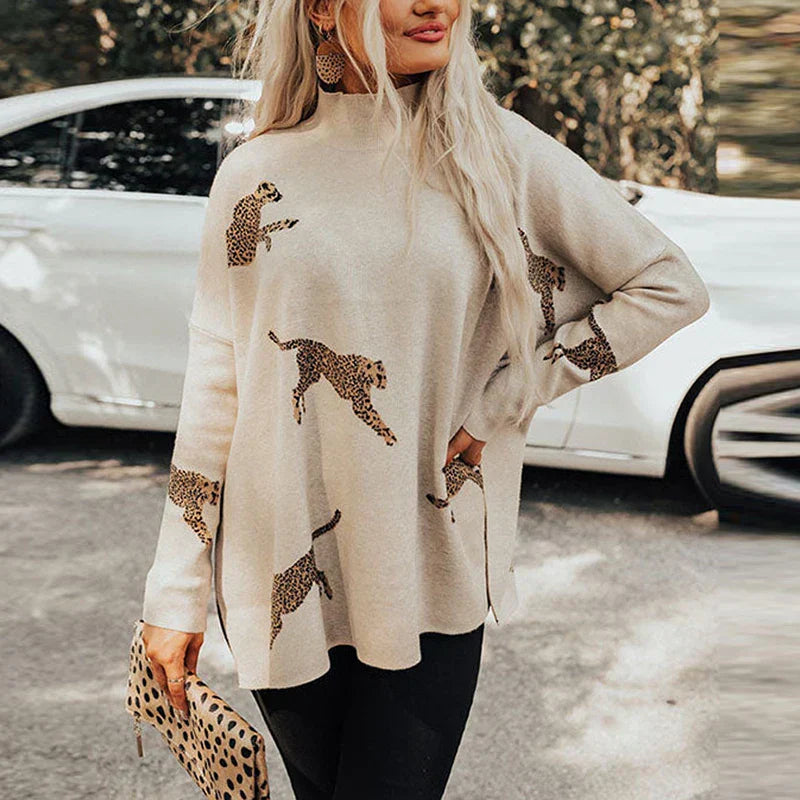 Jacinta | Leopard print sweater