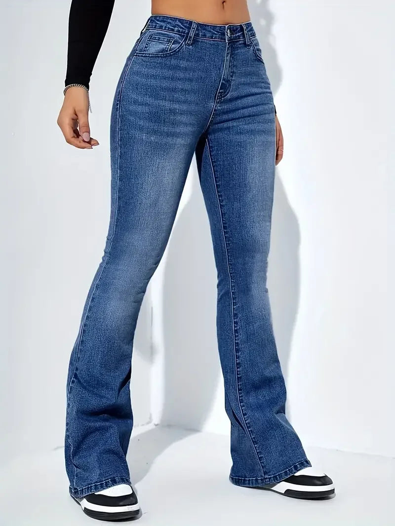 Eugenia® | Flared Jeans Stretchy And High Waist