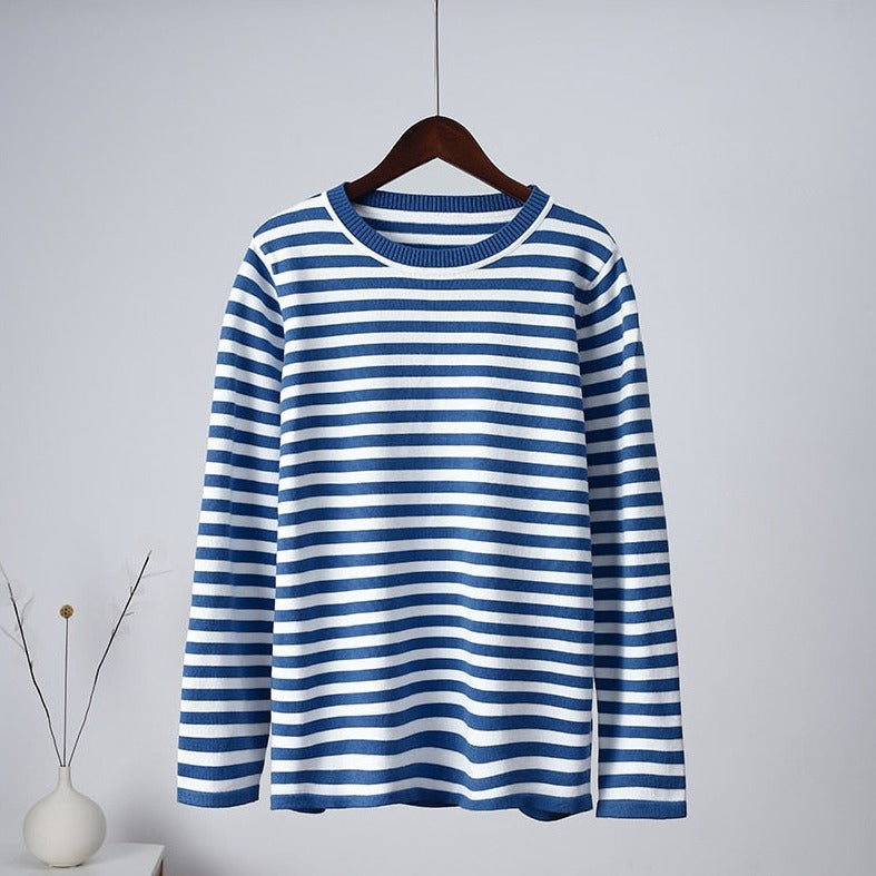 Brunella® | Women's striped long-sleeved top