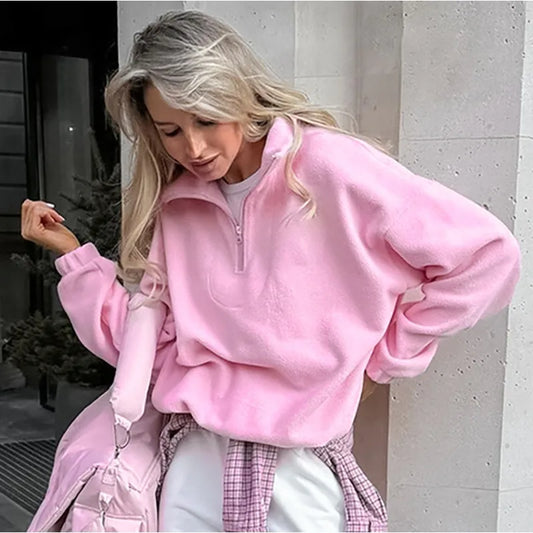 Fabiana | Comfortable pullover jacket for women