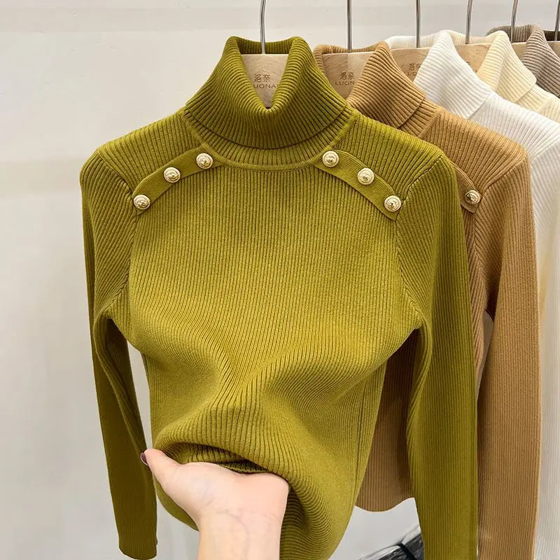 Renata | Turtleneck sweater from Arvini for autumn and winter