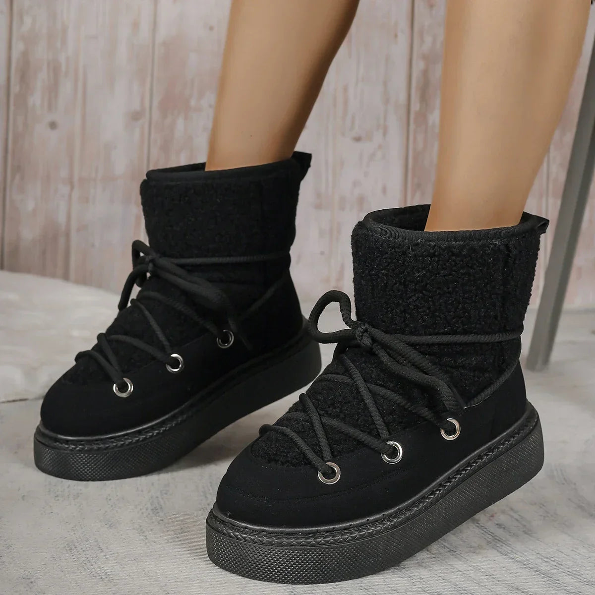 Leanne | Women's Lace-Up Winterboots