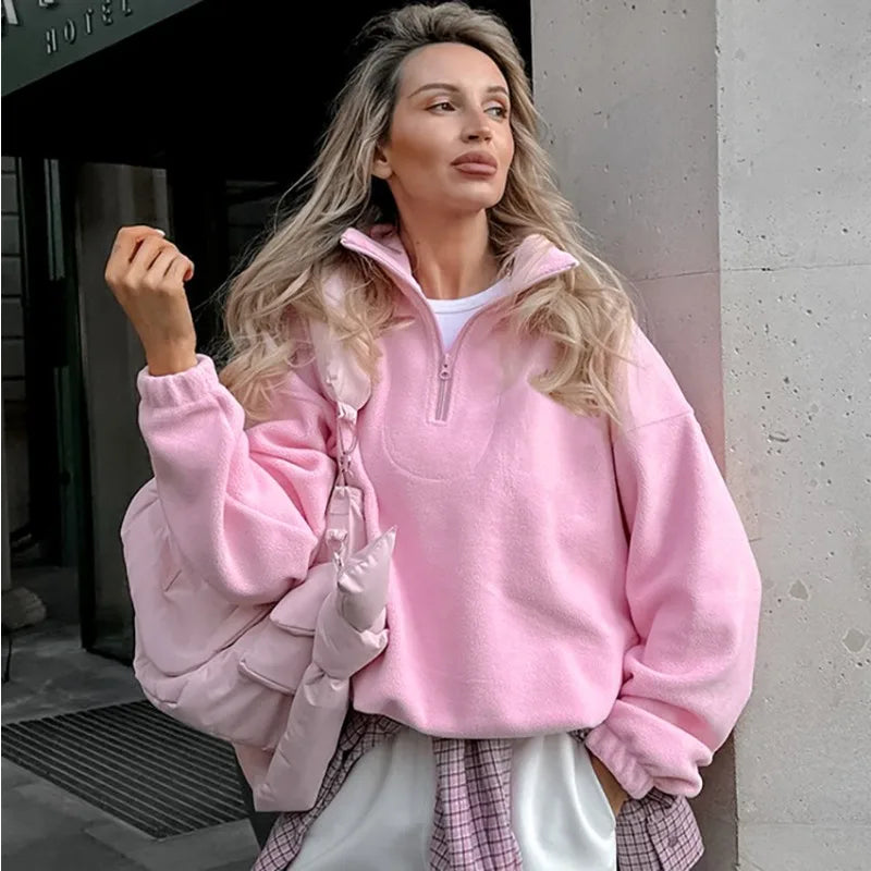 Fabiana | Comfortable pullover jacket for women
