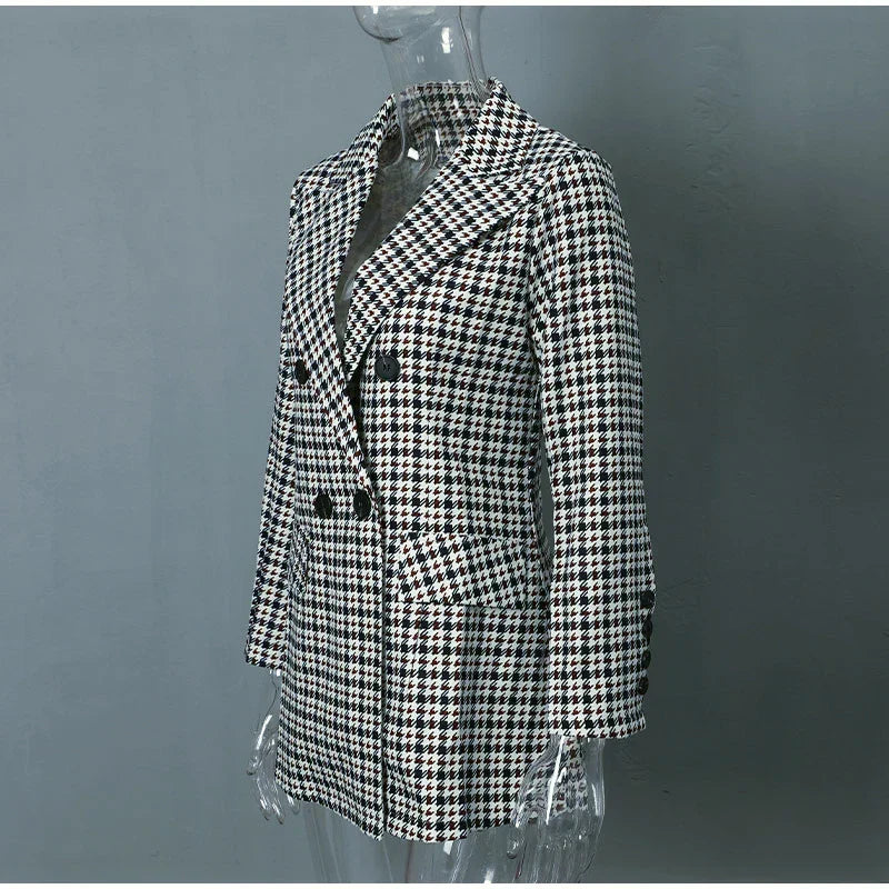 Jazmin® | Checked blazer jacket