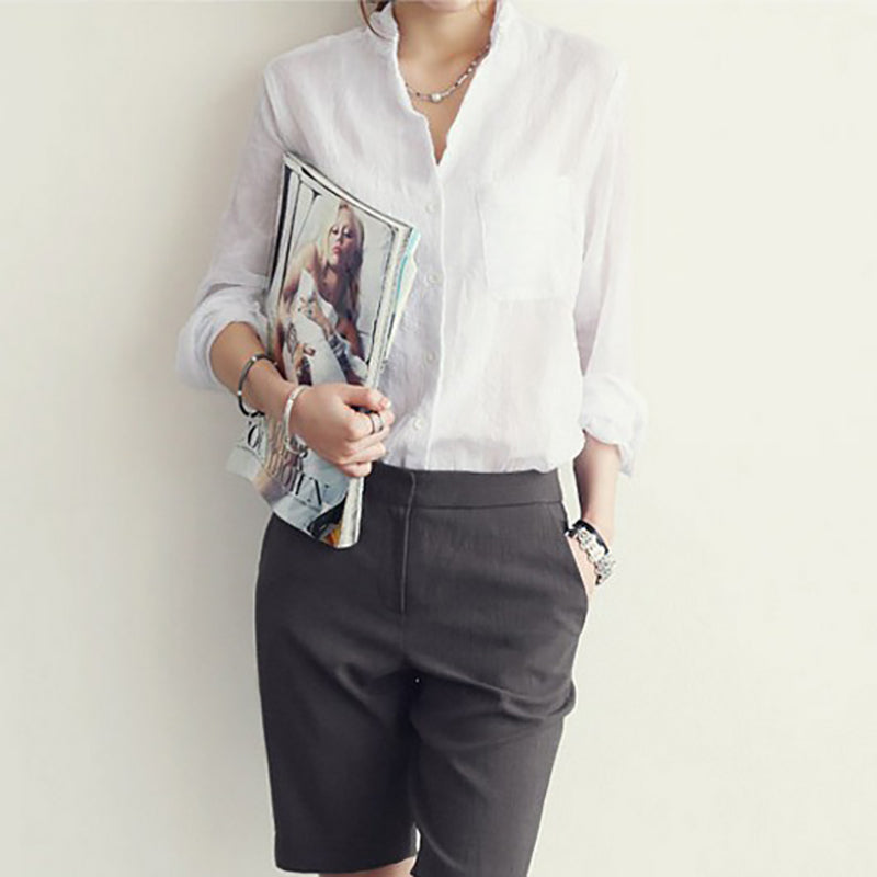 Kayla® | Blouse Made Of Cotton And Linen