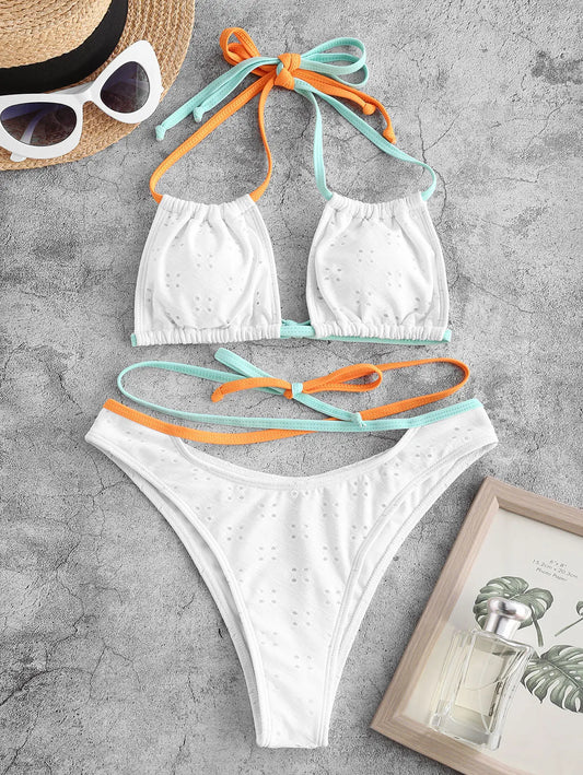 Rafaela® | Multicolored Contrasting Bands Summer