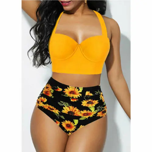 Rafaela® | Up Top With High-Waisted Floral Shorts