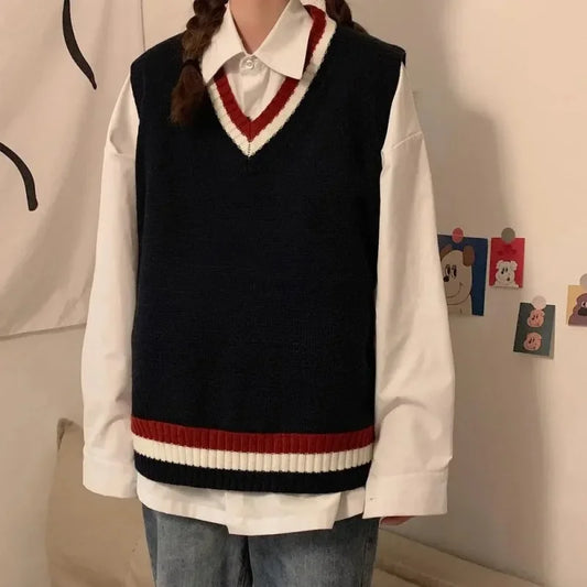 Adelheid | Women's sweater with soft stripes and a loose fit