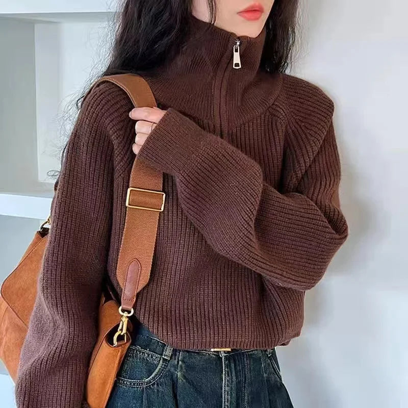 Monique | Turtleneck sweater for women