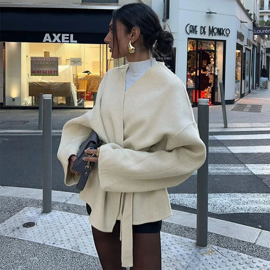 Romina | Warm vintage short coat for women
