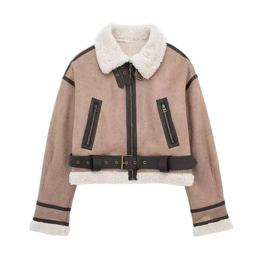 Juana® | Exterior coat elegant and stylish with belt