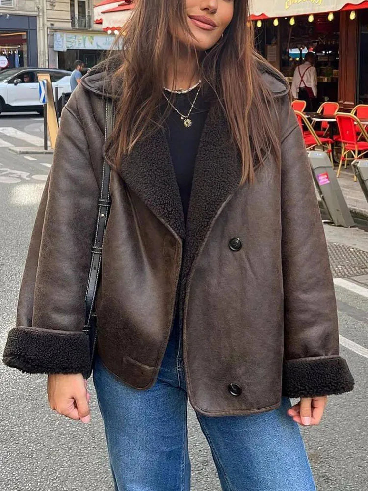 Araceli | Mira� I suede fleece jacket