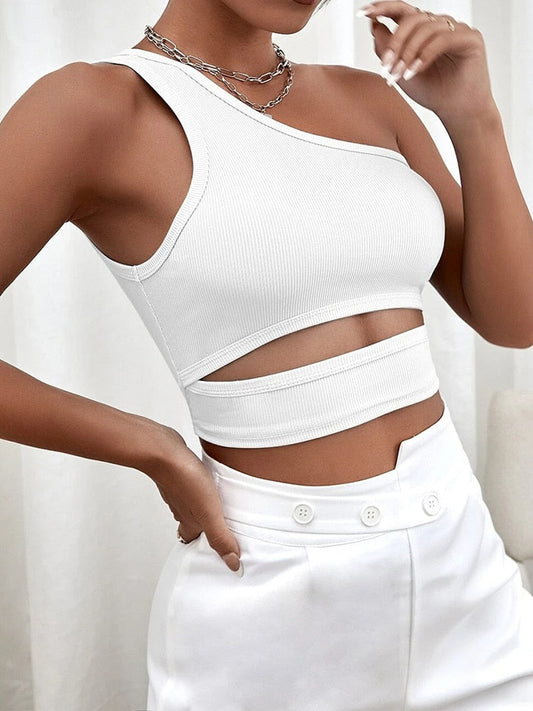 Yoselin® | Seamless Crop Top With Cut-Out