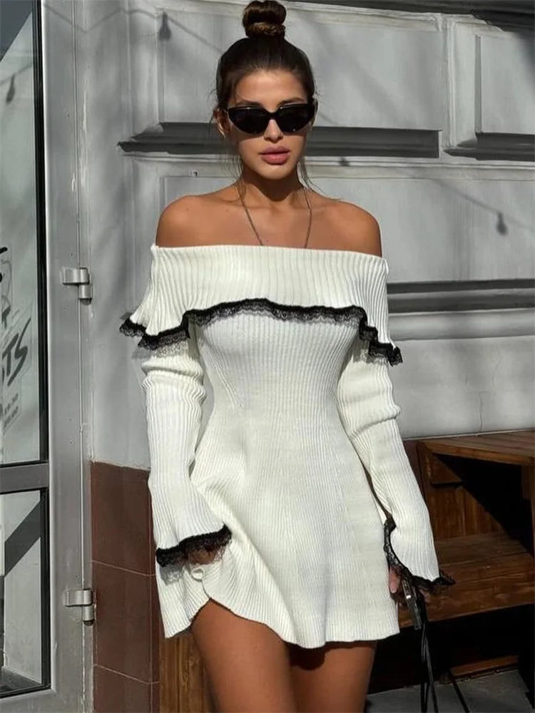 Yolanda | Knit mini dress