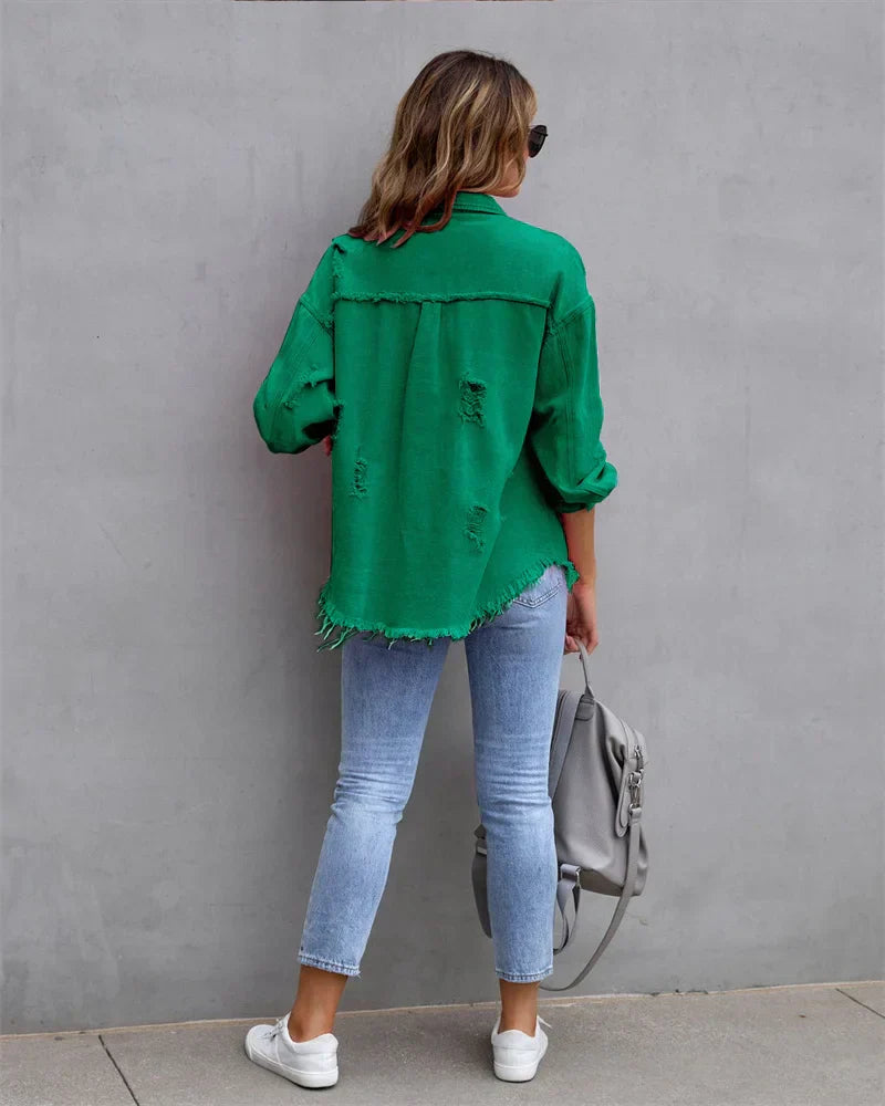 Olga | Fashionable and effortless jumpsuit jacket
