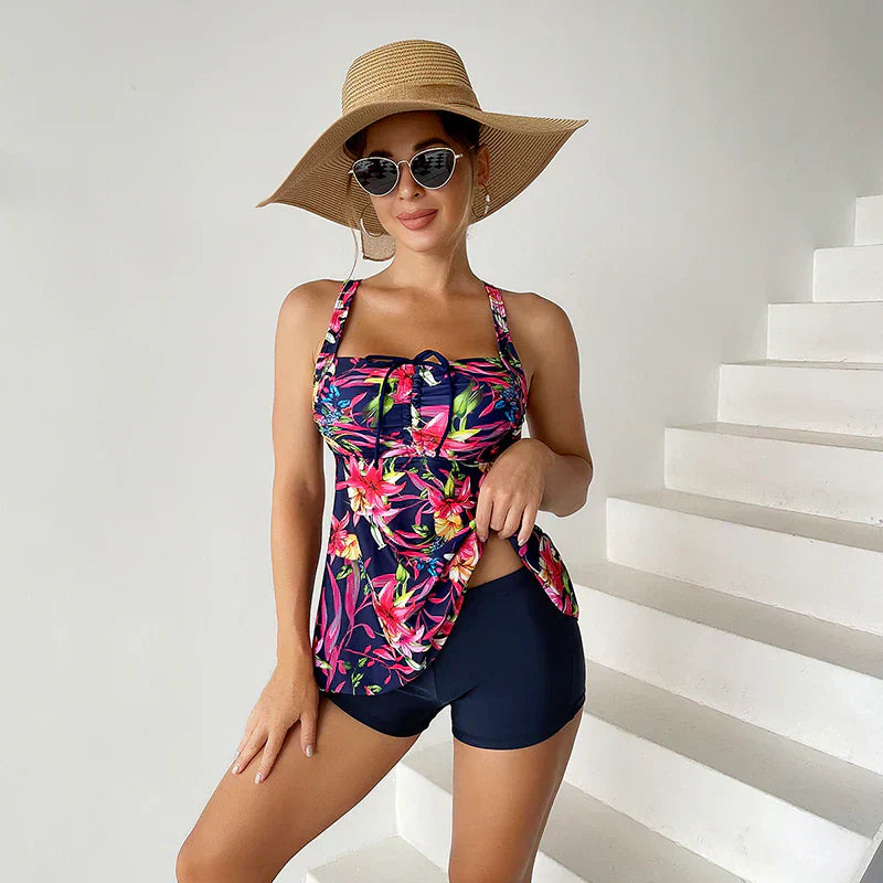 Gisela® | Tankini Set Swimwear With Print