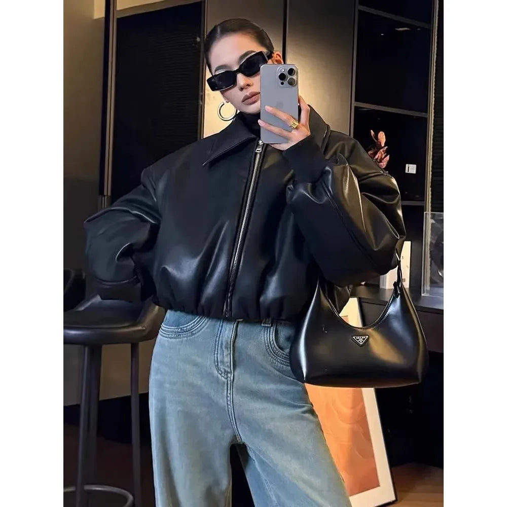 Zoraida | Stylish leather jacket