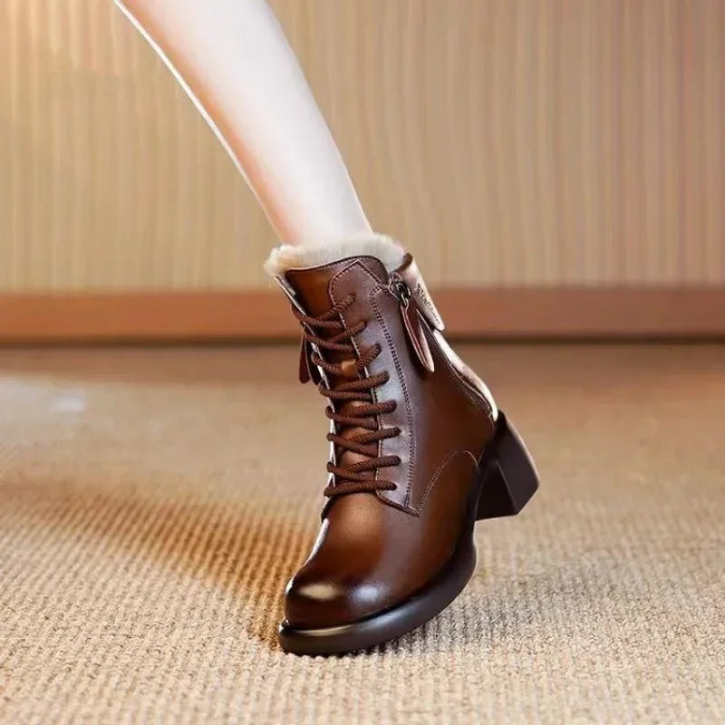 Vittoria | Luxurious women's boots with side zip