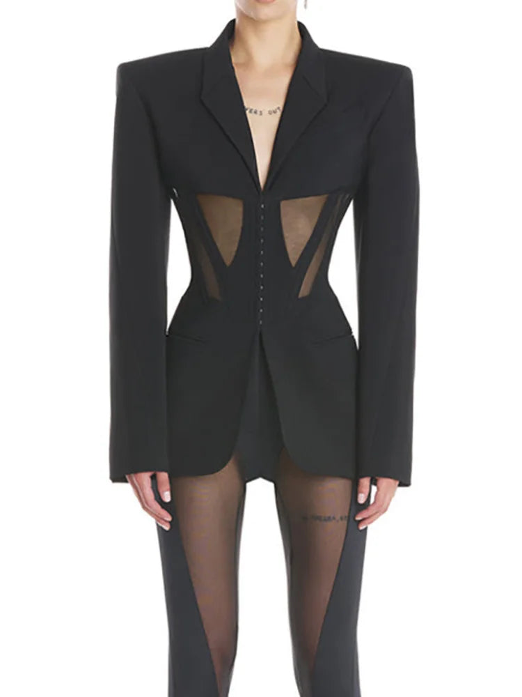 Jacinta | Women's fashion blazer with a dropped collar