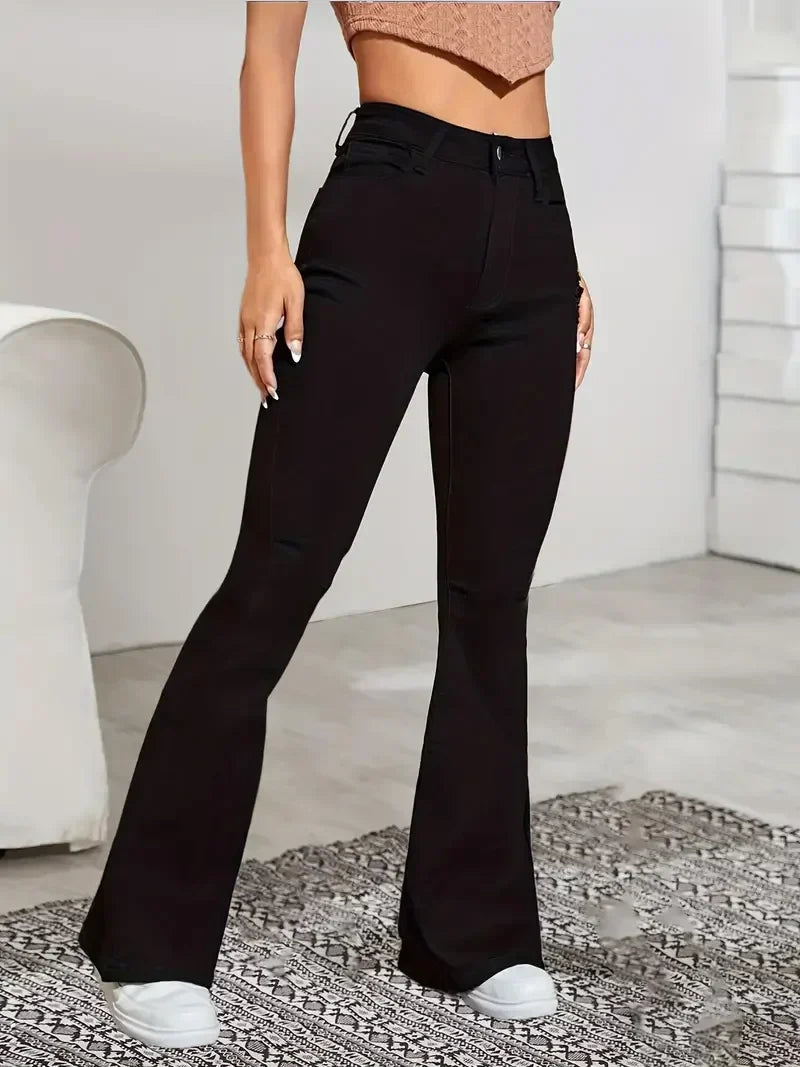 Liliana® | Flared Jeans Stretchy And High Waist
