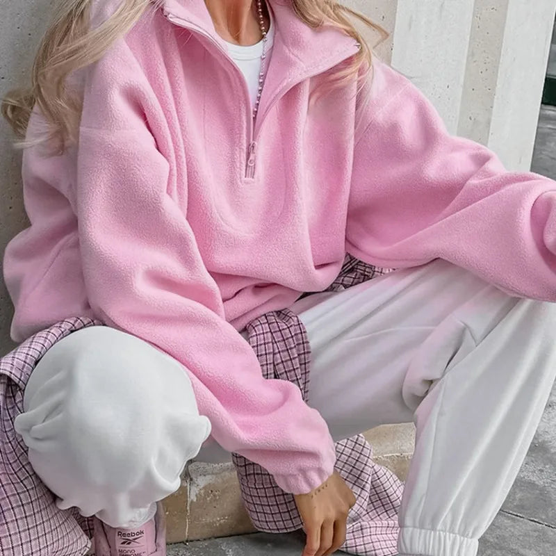 Fabiana | Comfortable pullover jacket for women