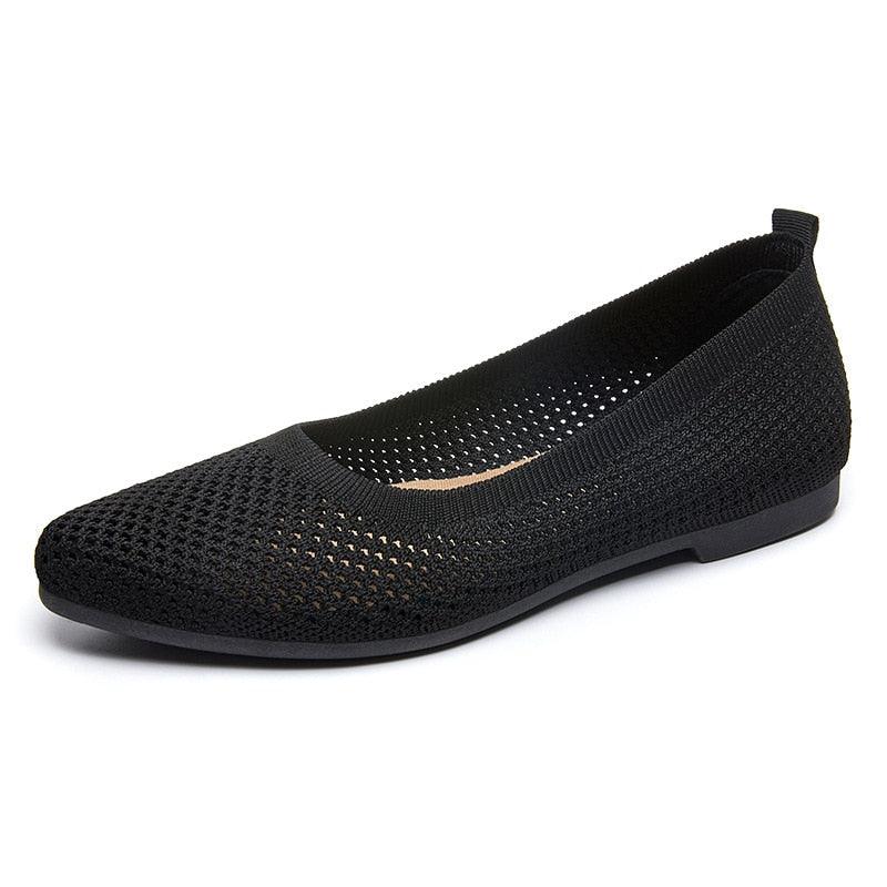 Marcela® | Gray Orthopedic Ballerinas