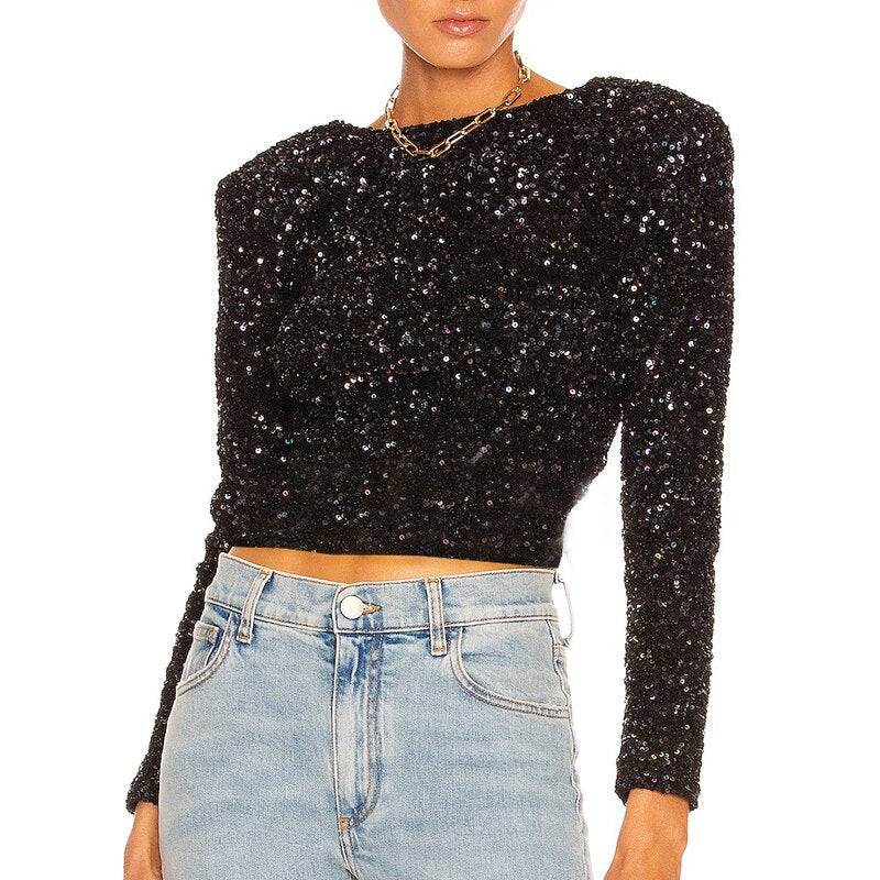 Dorotea® | Glamorous Glitter Top For Women