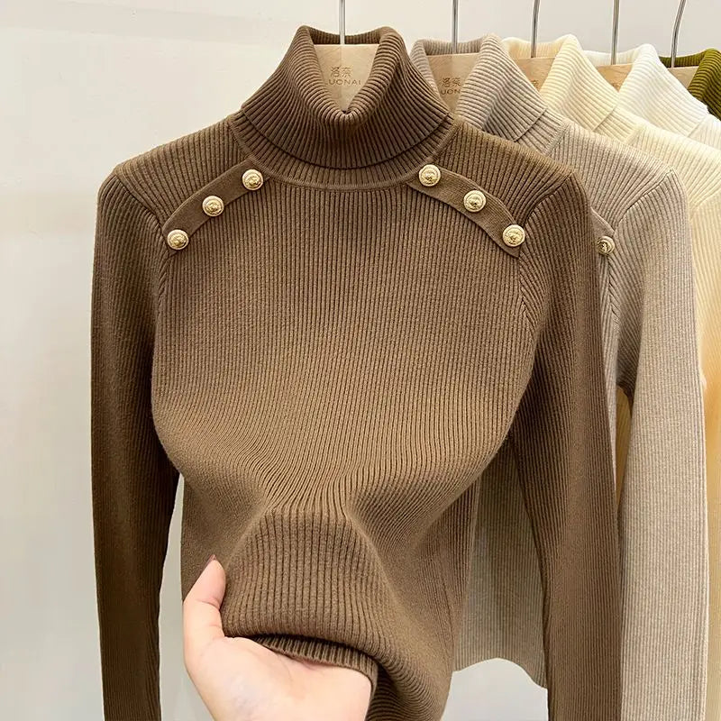 Renata | Turtleneck sweater from Arvini for autumn and winter